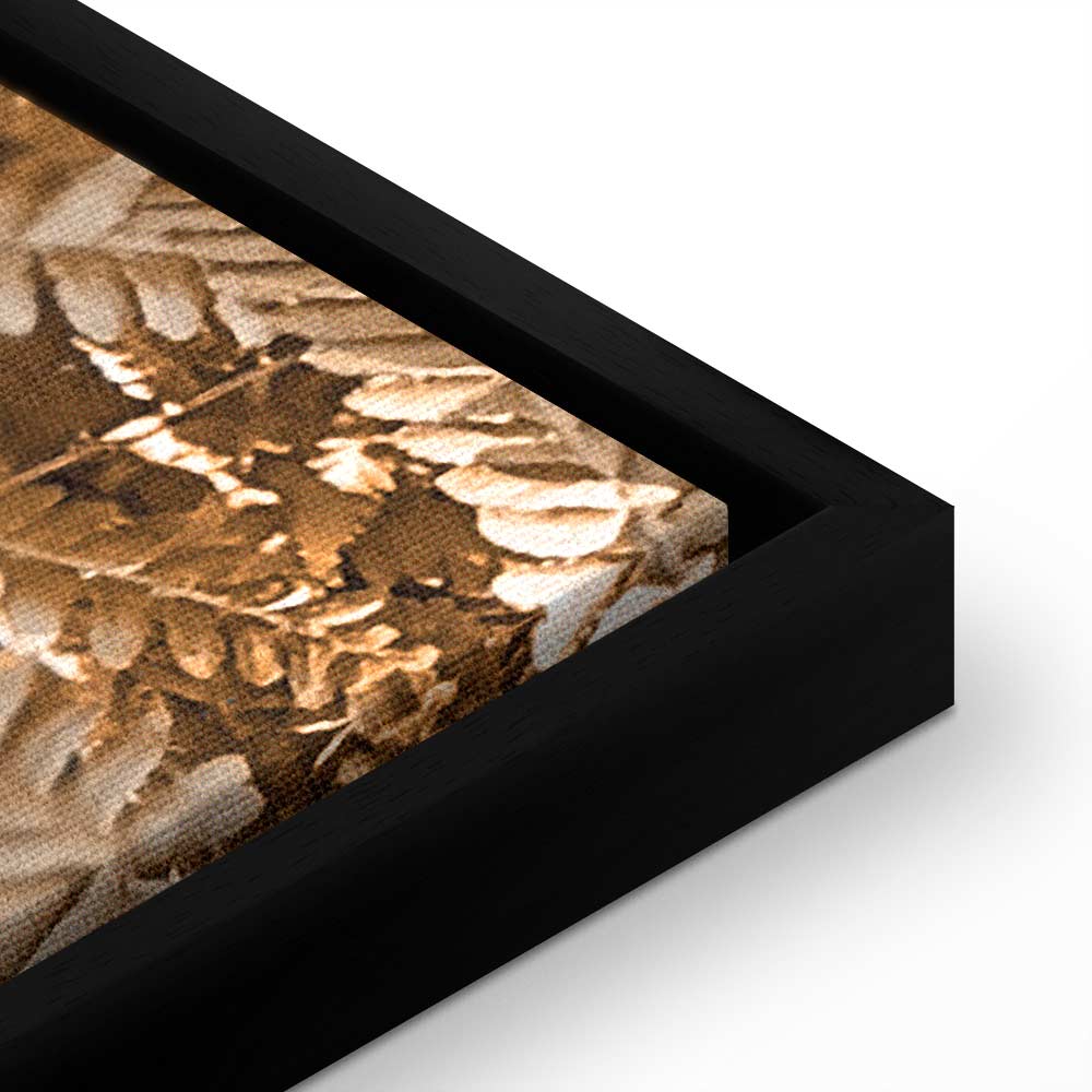 Mysterious Fern Nature Canvas Print