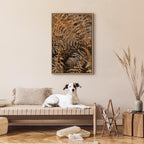 Mysterious Fern Nature Canvas Print