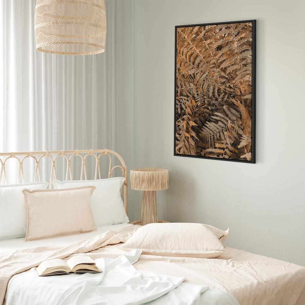 Mysterious Fern Nature Canvas Print