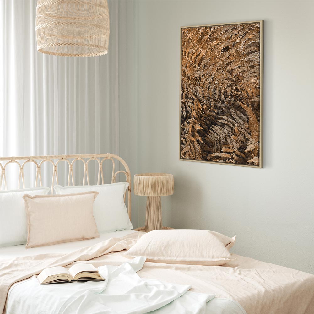 Mysterious Fern Nature Canvas Print