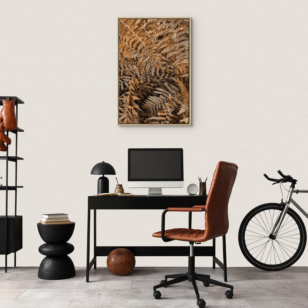 Mysterious Fern Nature Canvas Print