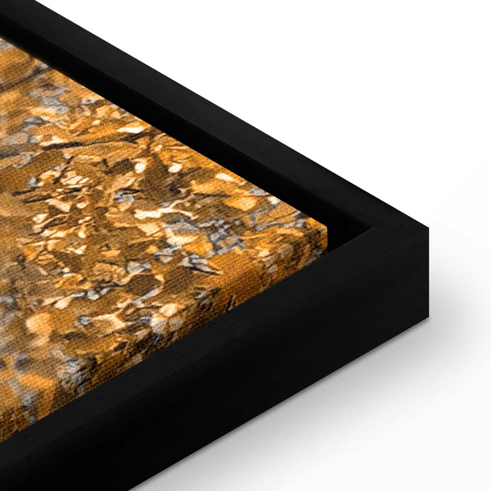 Autumn Forest Landscape Vertical Canvas Print