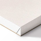 Modernist Geometric Flower Vertical Canvas Print