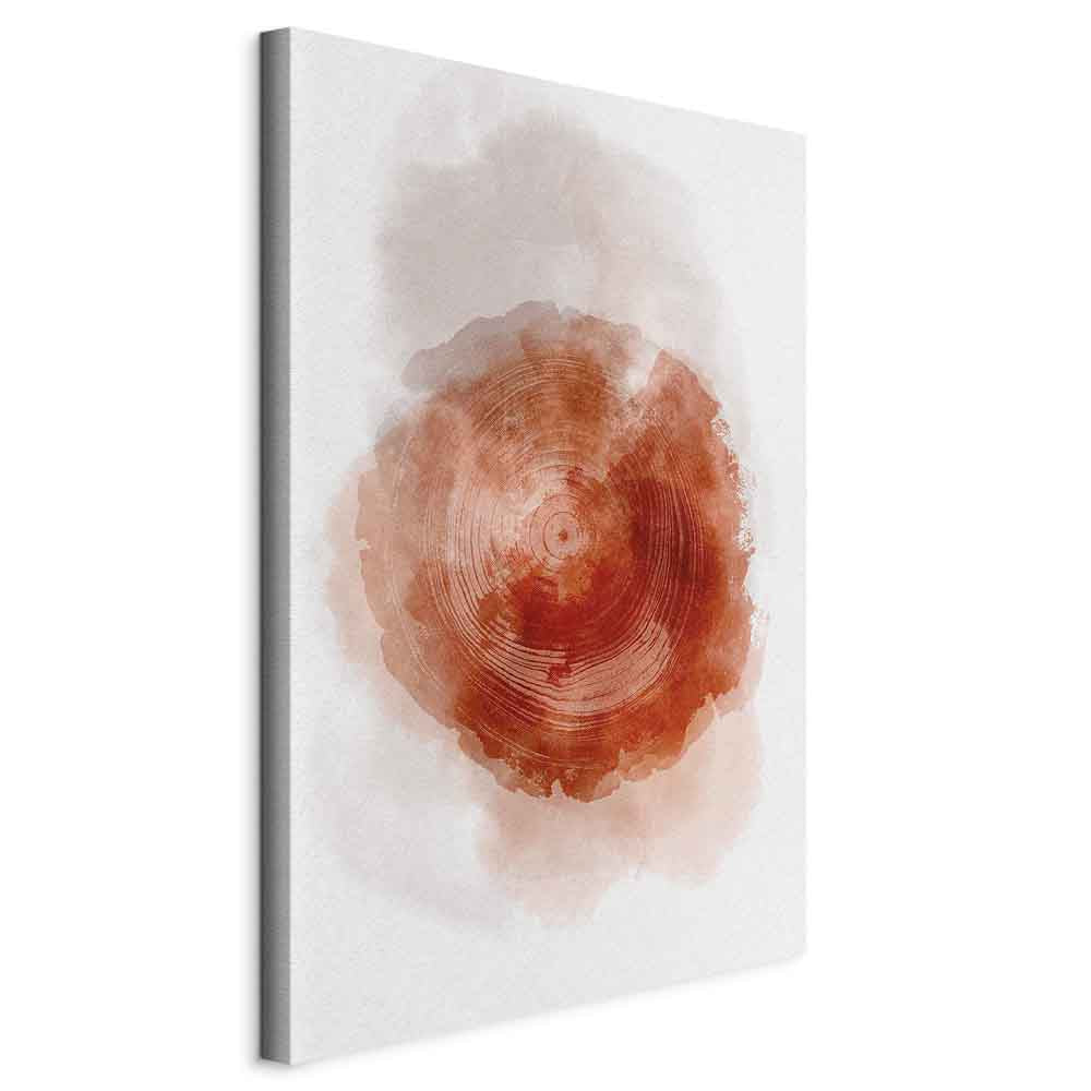 Abstract Tree Structure Vertical Canvas Print