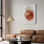 Abstract Tree Structure Vertical Canvas Print