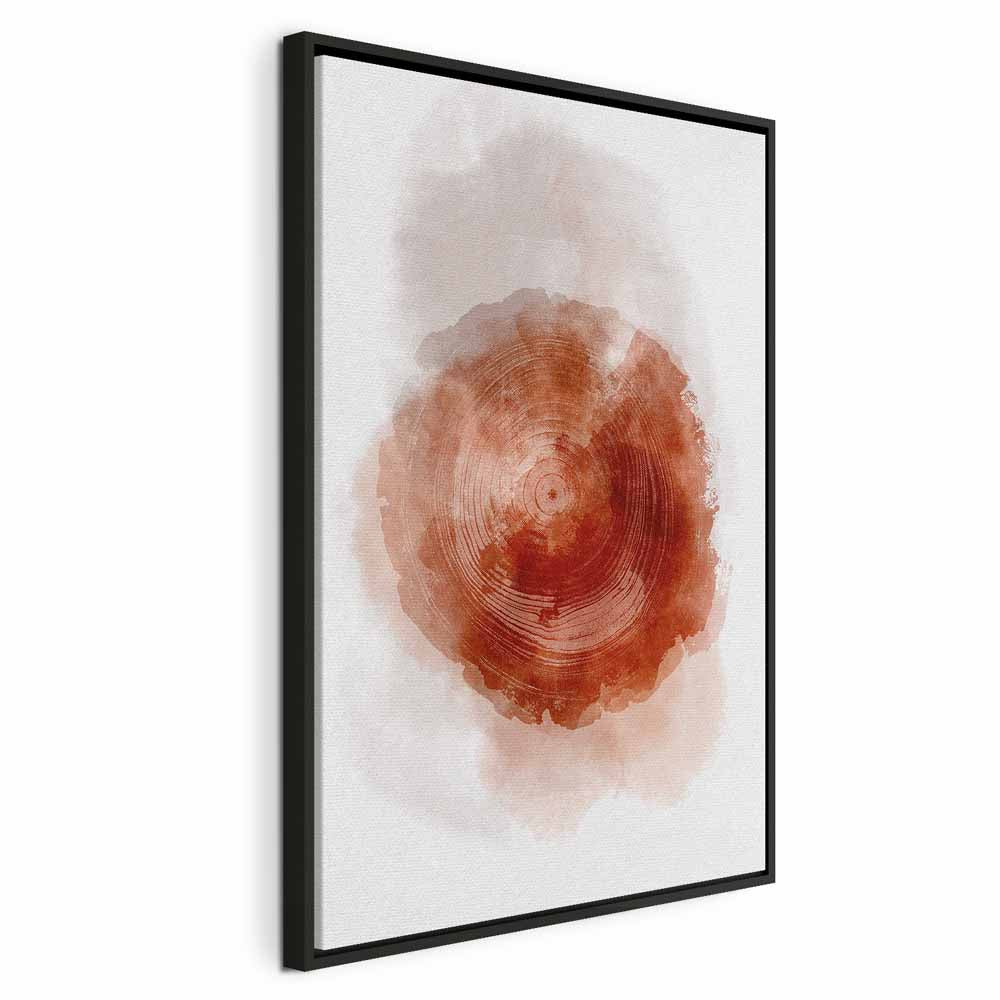Abstract Tree Structure Vertical Canvas Print