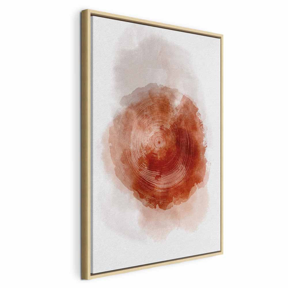 Abstract Tree Structure Vertical Canvas Print