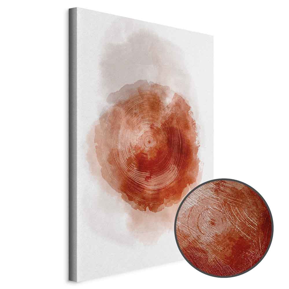 Abstract Tree Structure Vertical Canvas Print