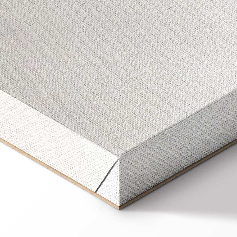 Abstract Windblown Leaves Wide Canvas Print