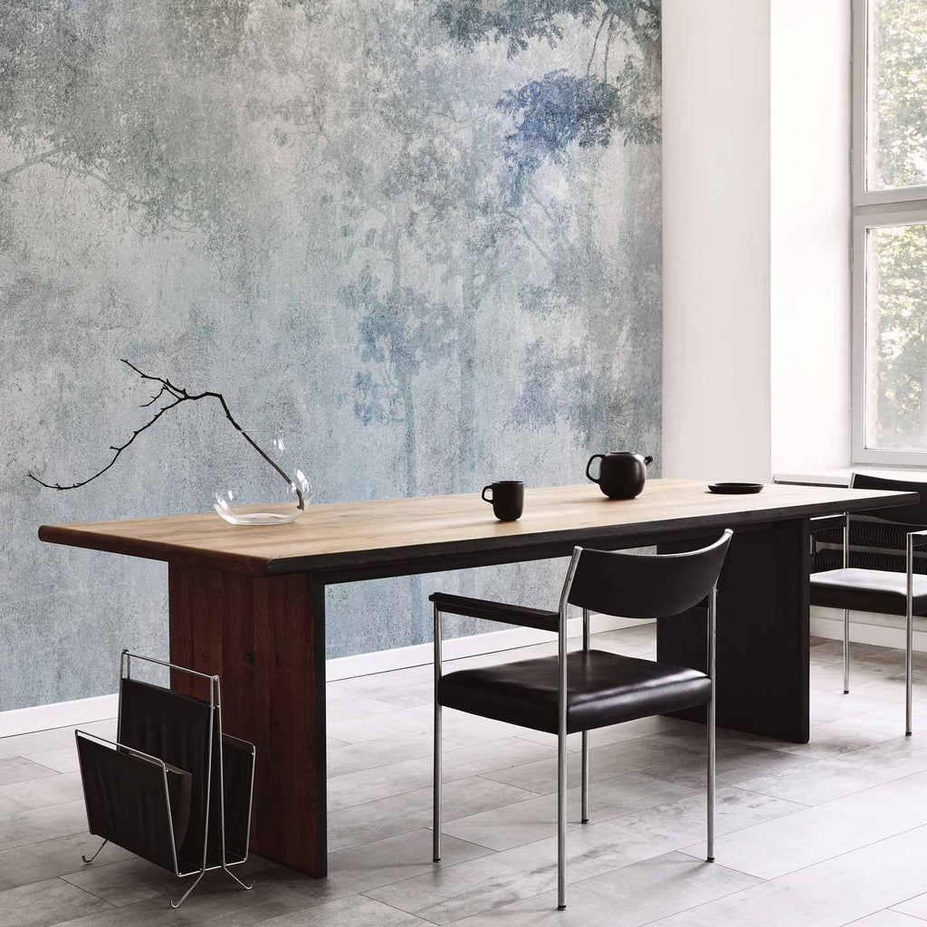 Misty Forest Texture Wall Mural