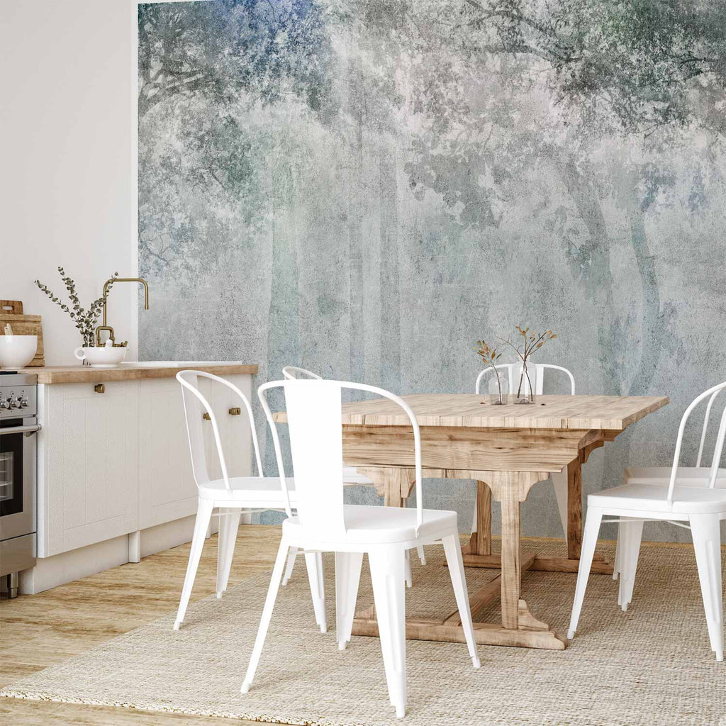 Echo Tree Forest Texture Wall Mural