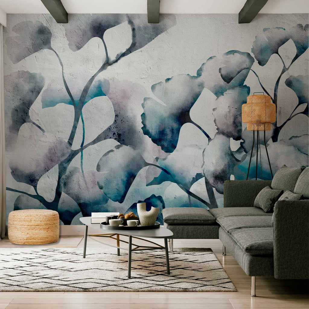 Ginkgo Leaves Nature Wall Mural