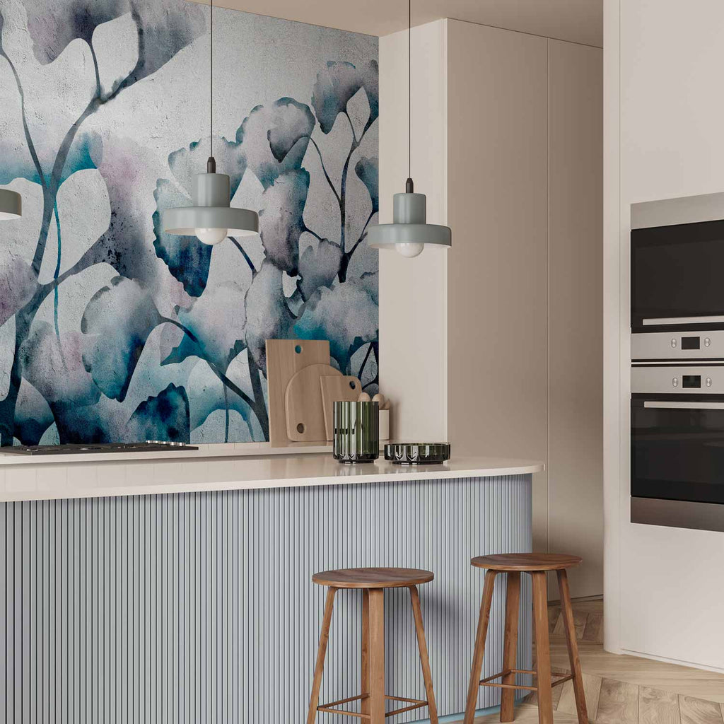 Ginkgo Leaves Nature Wall Mural