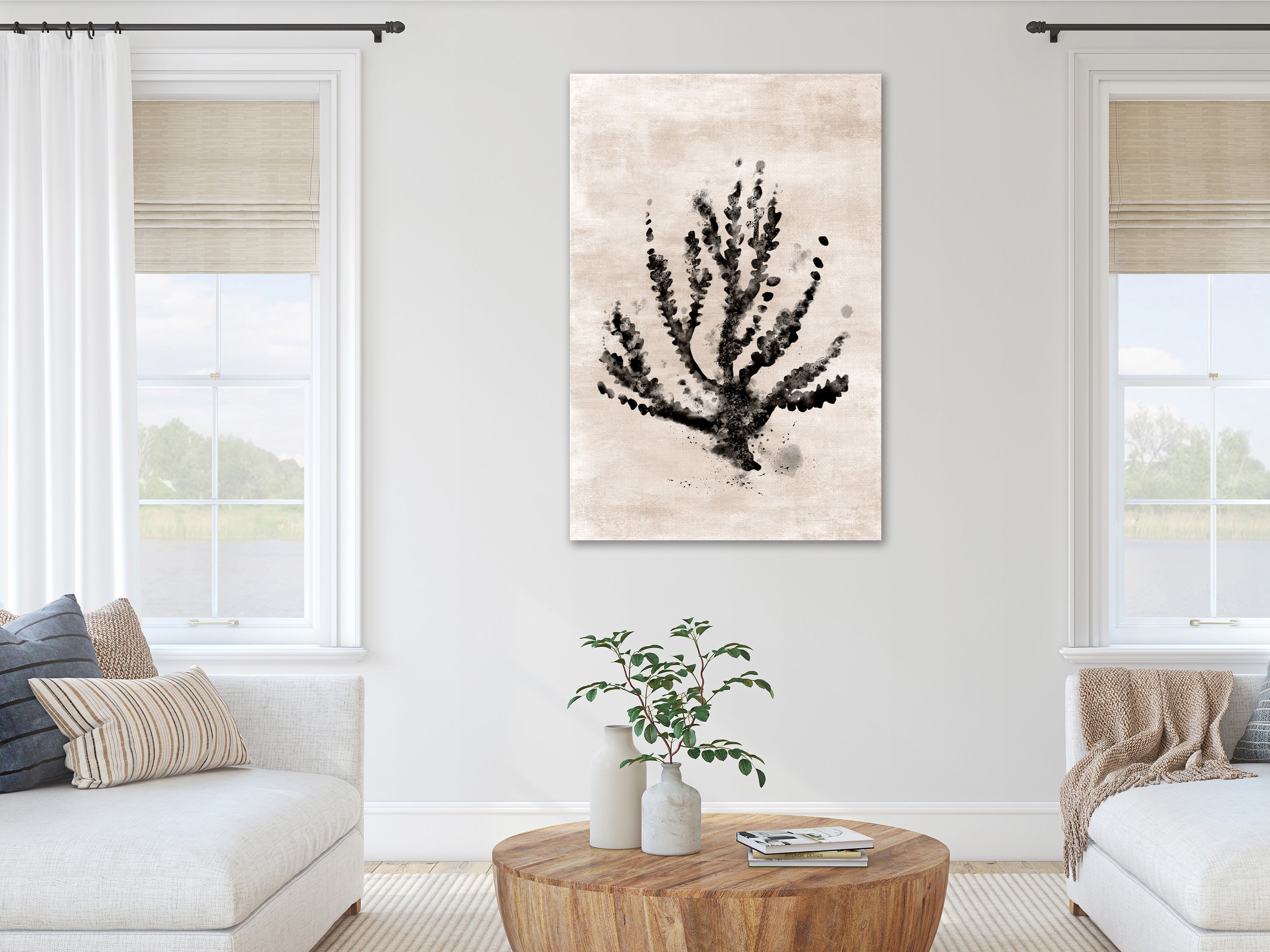 Canvas Print Sea Plant Vertical