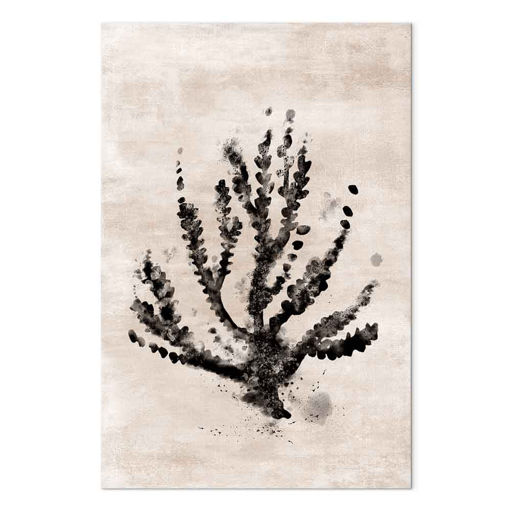 Sea Plant Botanical Vertical Canvas Print
