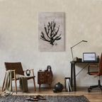 Sea Plant Botanical Vertical Canvas Print