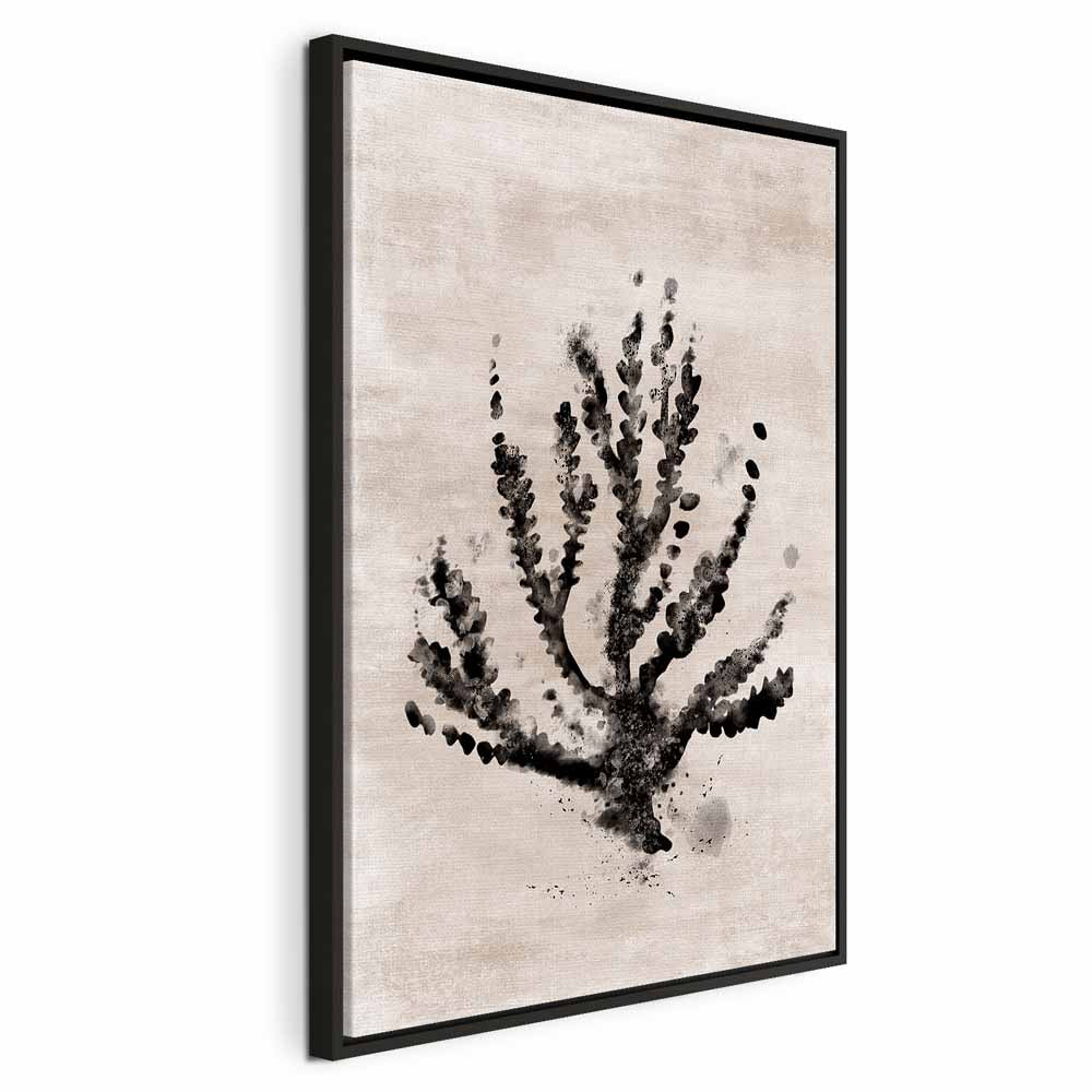 Sea Plant Botanical Vertical Canvas Print