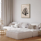 Sea Plant Botanical Vertical Canvas Print