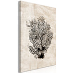 Canvas Print Sea Fan Vertical 1 Part
