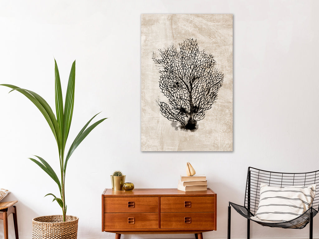 Canvas Print Sea Fan Vertical 1 Part