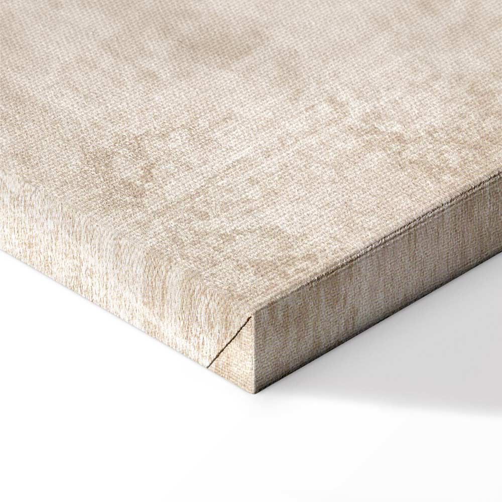 Sea Fan Botanical Vertical Canvas Print