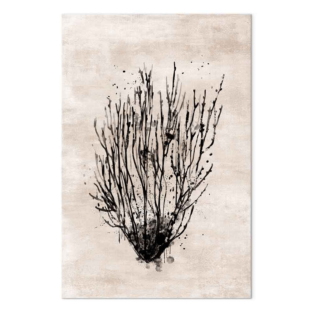 Sea Thickets Botanical Vertical Canvas Print