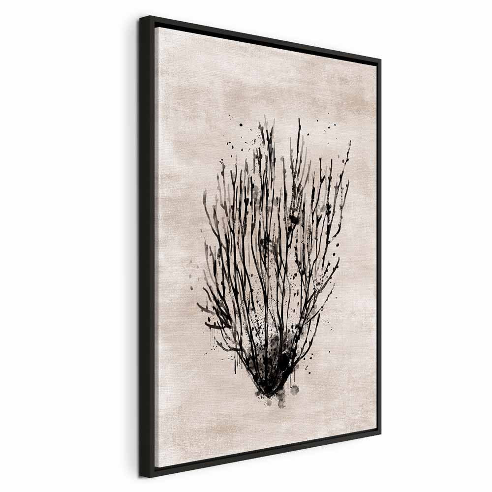 Sea Thickets Botanical Vertical Canvas Print