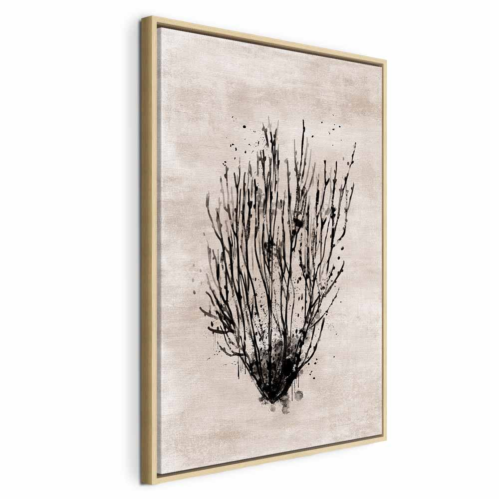Sea Thickets Botanical Vertical Canvas Print
