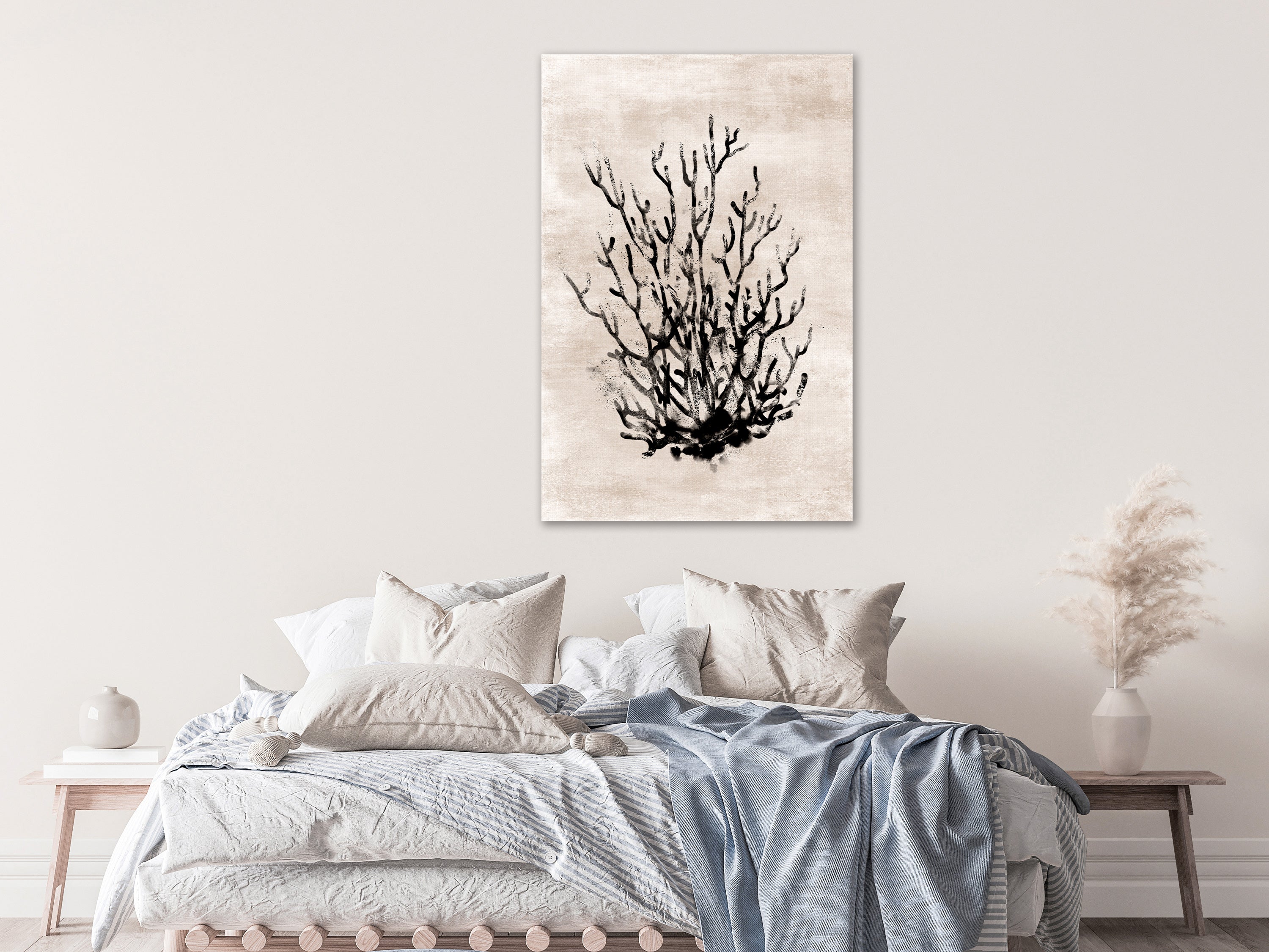 Canvas Print Water Bush Vertical - 1 Part
