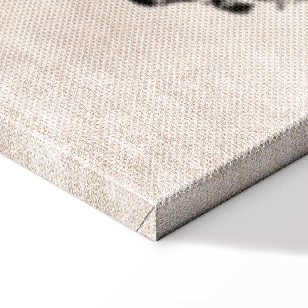 Water Bush Coastal Floral Canvas Print