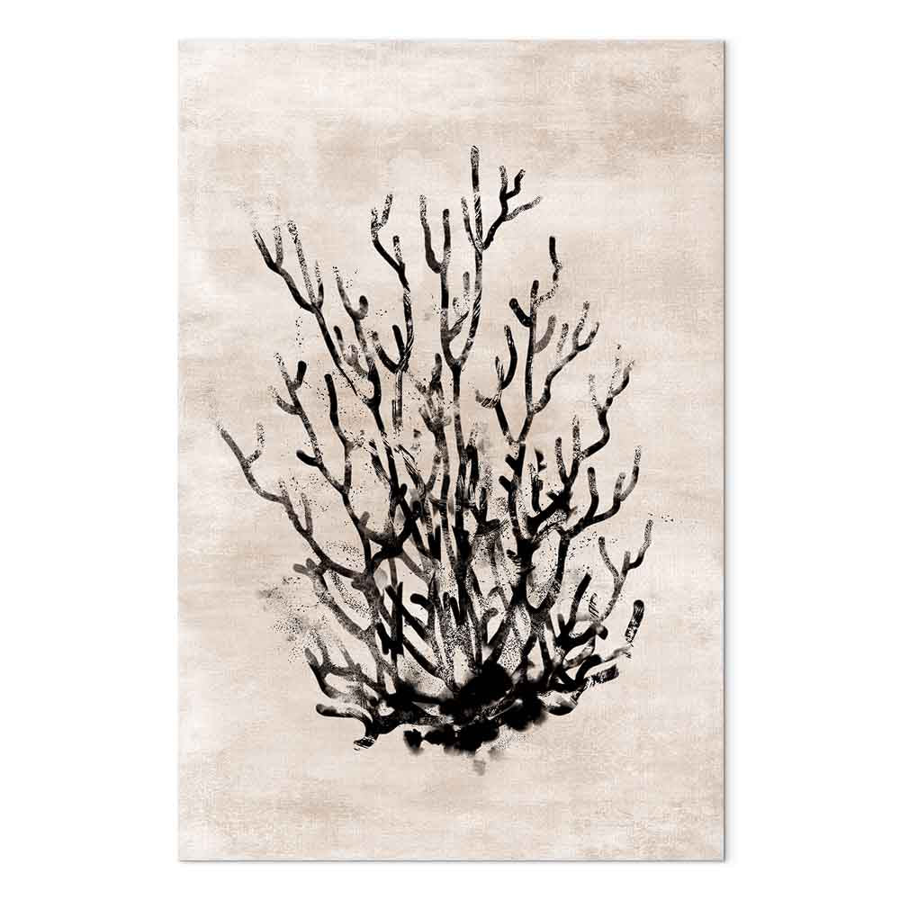 Water Bush Coastal Floral Canvas Print