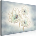 Canvas Print Ocean Flowers - Modern Wall Art