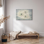 Ocean Floral Abstract Canvas Print