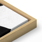 Night Bloom Floral Abstract Canvas Print