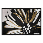 Night Bloom Floral Abstract Canvas Print