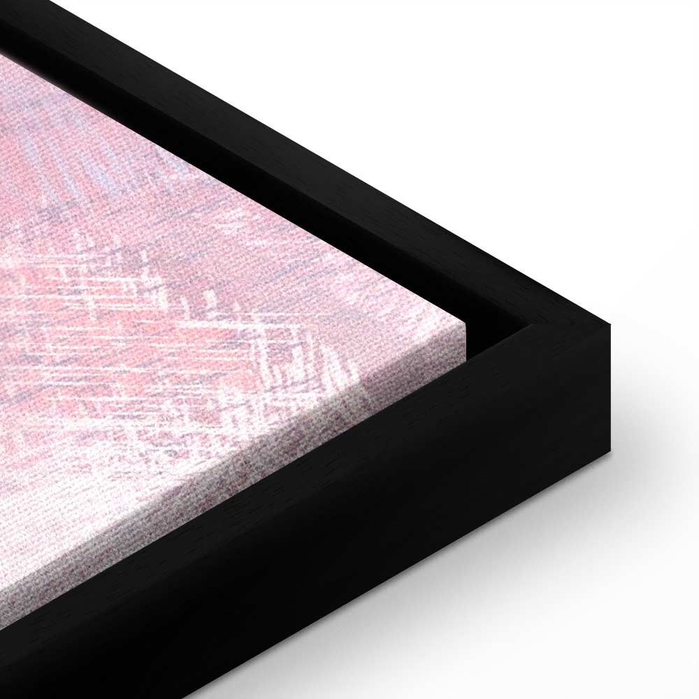 Windy Abstract Flower Canvas Print