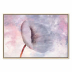 Windy Abstract Flower Canvas Print