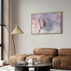 Windy Abstract Flower Canvas Print