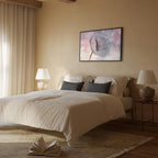 Windy Abstract Flower Canvas Print