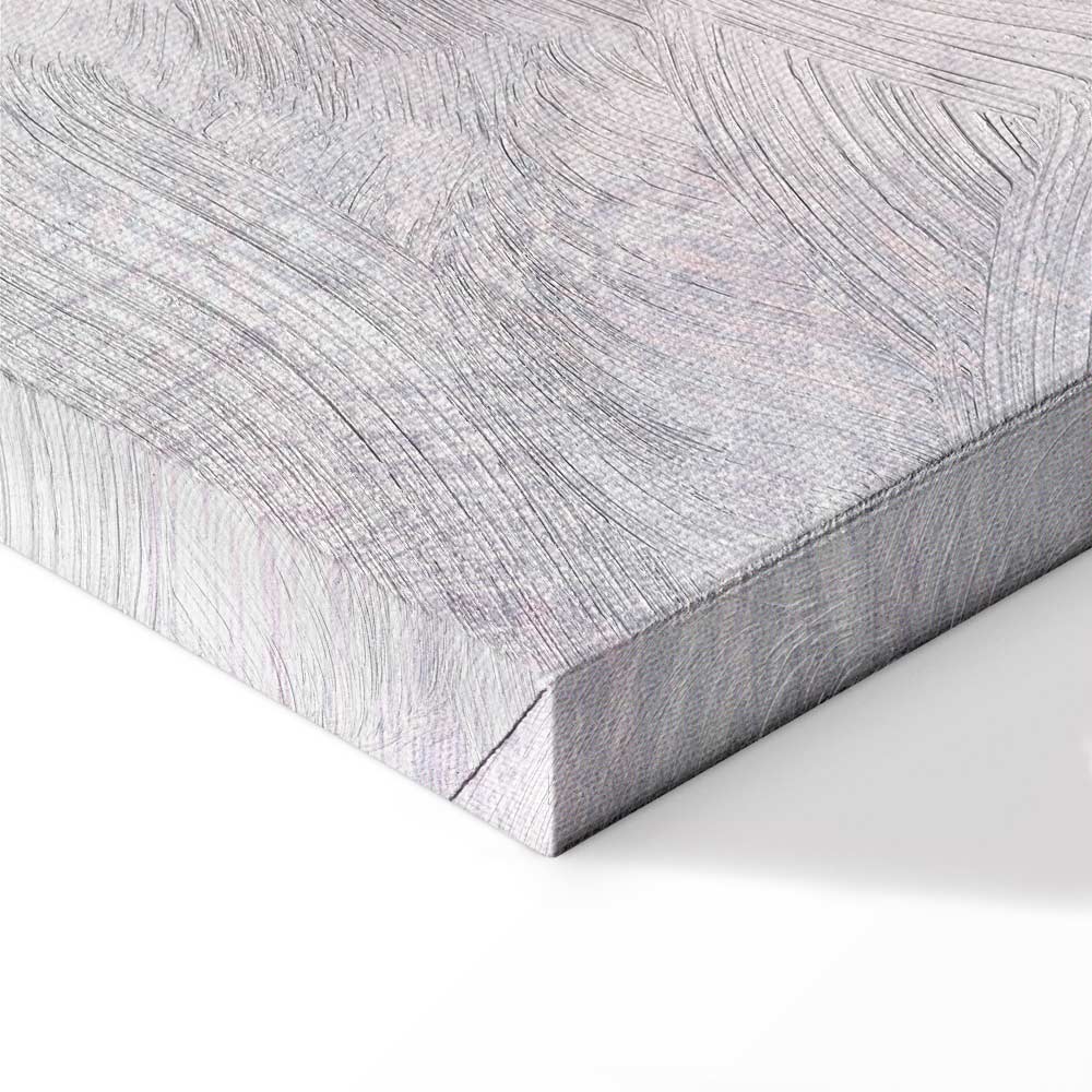 Windy Abstract Flower Canvas Print