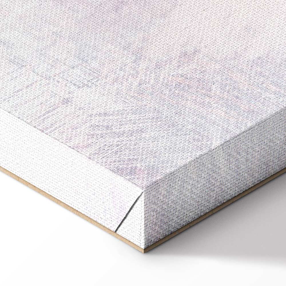 Windy Abstract Flower Canvas Print