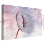 Windy Abstract Flower Canvas Print