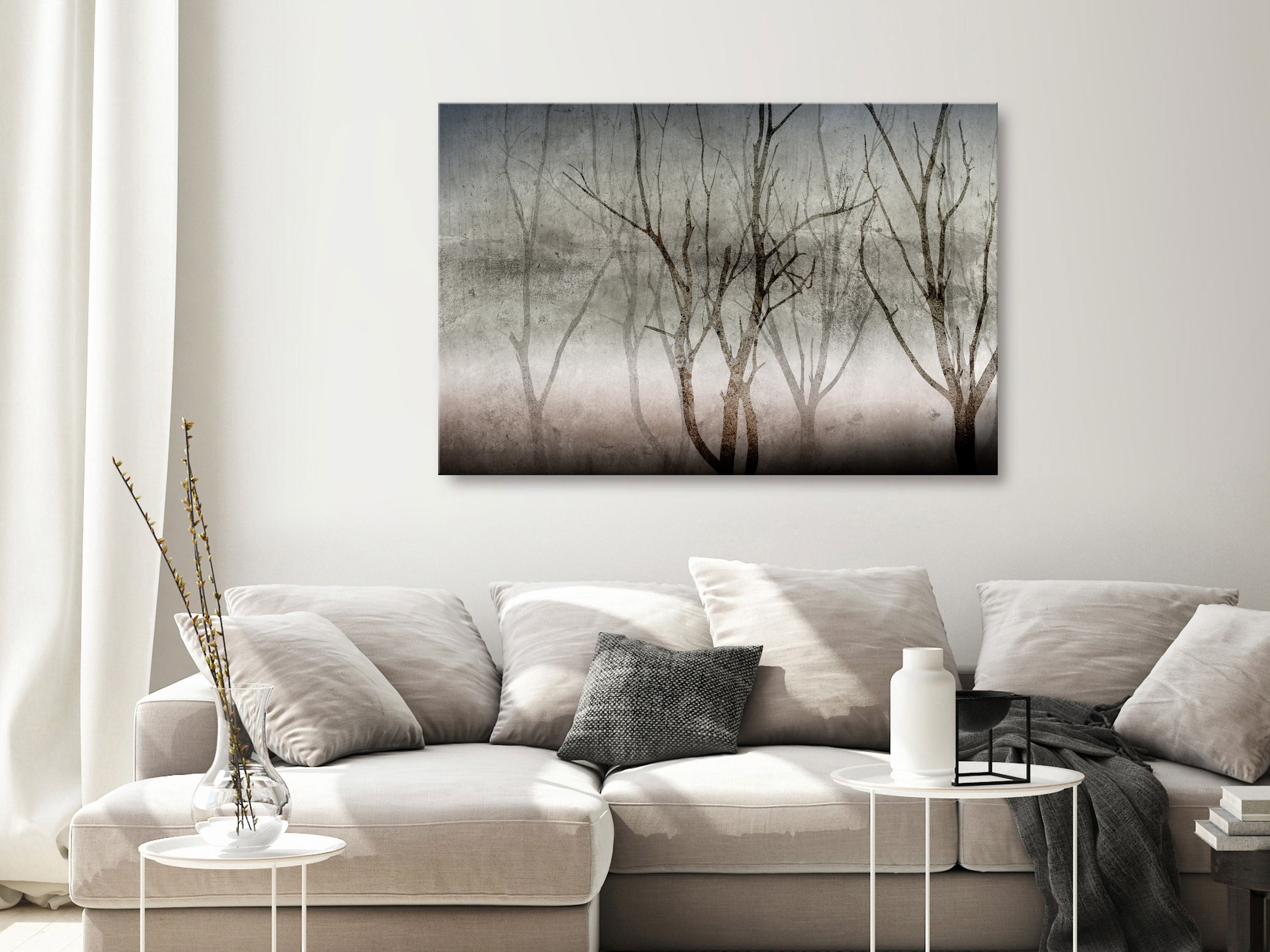 Canvas Print Smell of Fog (1 Part) Wide