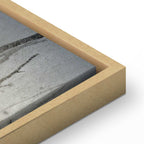 Foggy Forest Abstract Landscape Canvas Print