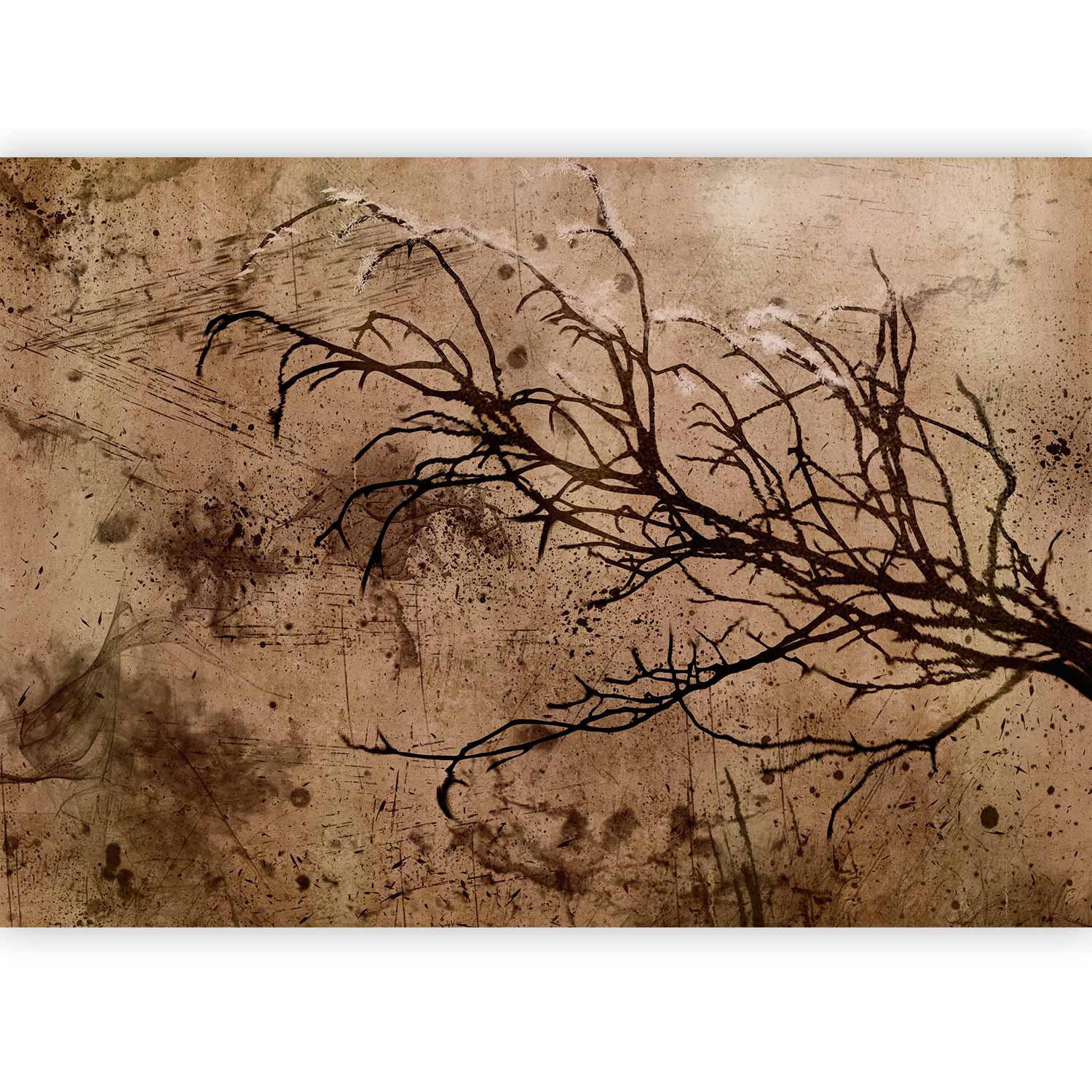 Vintage Cherry Tree Wall Mural
