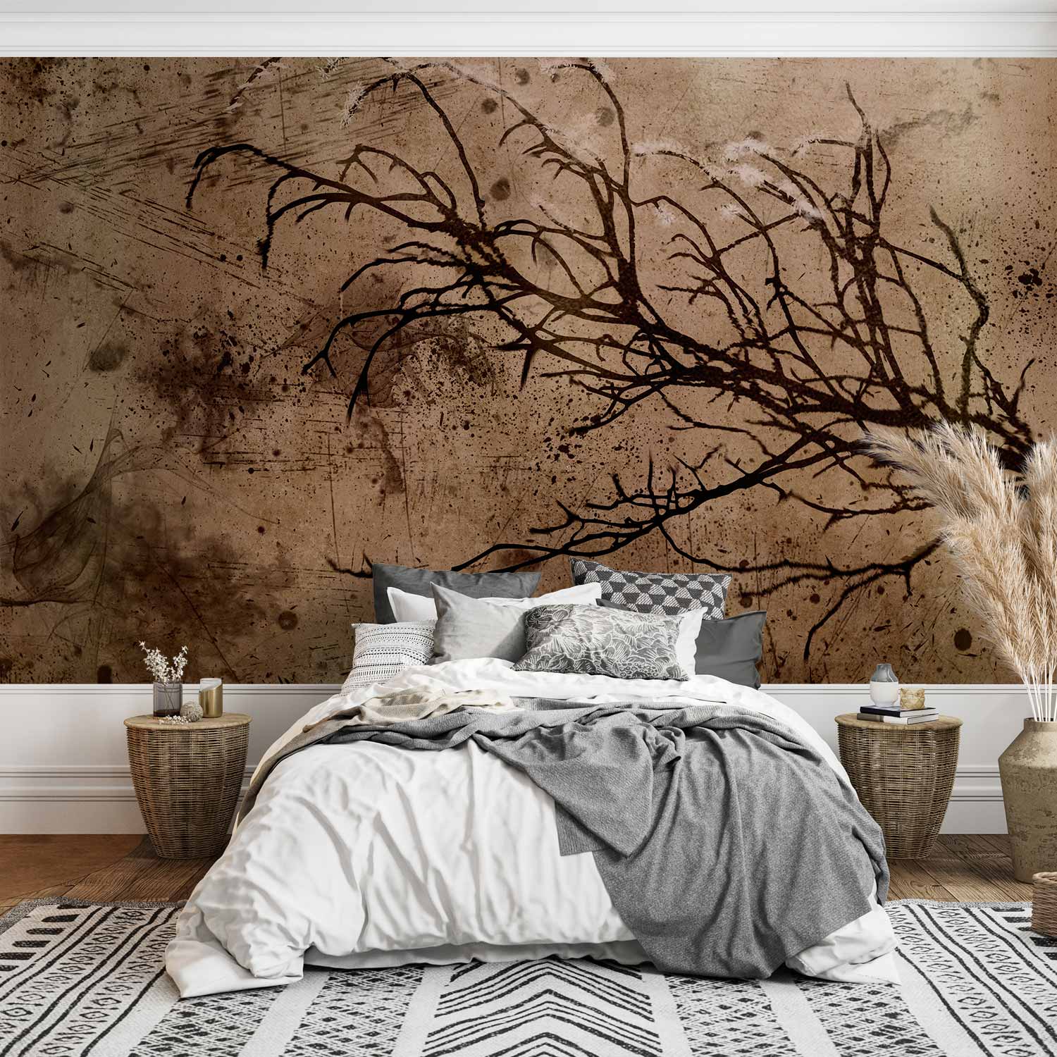 Vintage Cherry Tree Wall Mural
