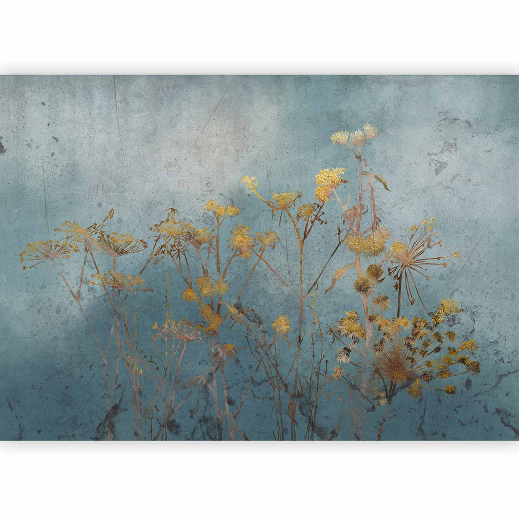At Dawn Floral Landscape Wall Mural
