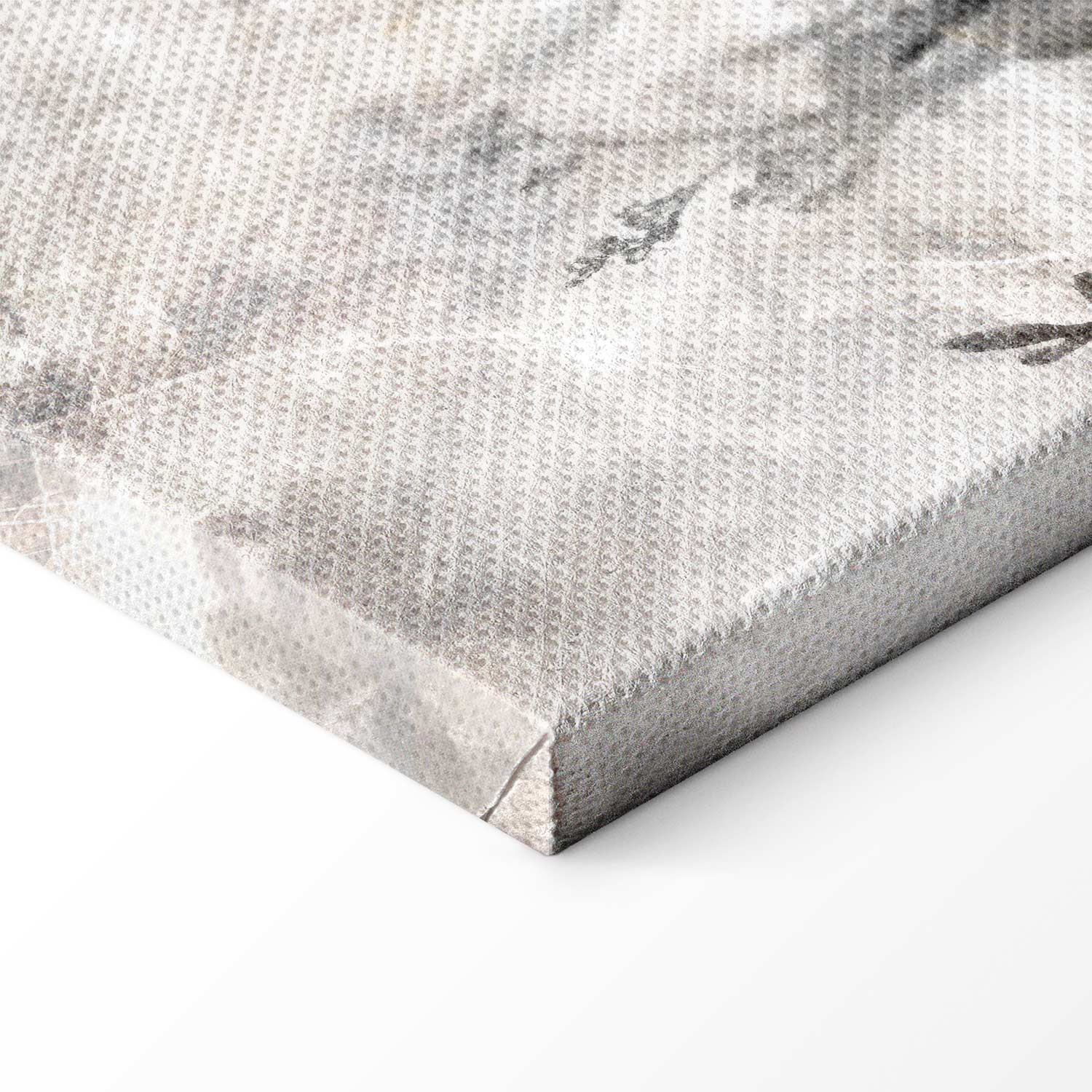 Angelic Leaf Abstract Canvas Print