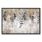 Angelic Leaf Abstract Canvas Print