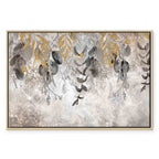 Angelic Leaf Abstract Canvas Print